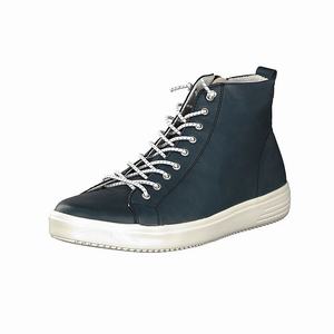 Rieker D1470-14 Turnschuhe Damen Blau | 862915-CZO