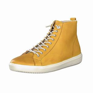 Rieker D1470-68 Turnschuhe Damen Gelb | 792345-YUL