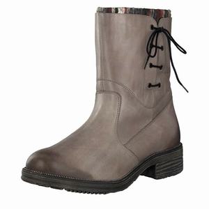 Rieker D1780-42 Boots Damen Grau | 295347-WZP