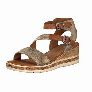 Rieker D3052-91 Wedges Damen Braun | 543867-JKE