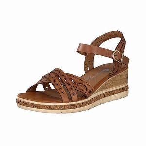 Rieker D3055-24 Wedges Damen Braun | 438507-APU