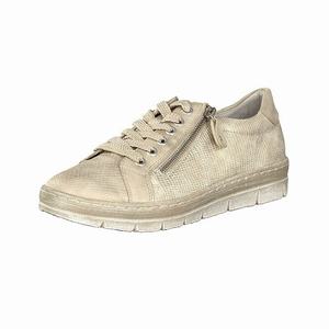 Rieker D5810-60 Turnschuhe Damen Gold | 751294-RBO