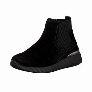 Rieker D5970-02 Chelsea Boots Damen Schwarz | 704825-EXR