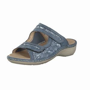 Rieker D7639-15 Mules Damen Blau | 901576-MBN