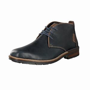 Rieker F1310-15 Schnürstiefel Herren Blau | 065942-WPI