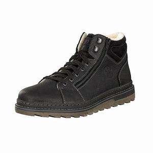 Rieker F4231-00 Schnürstiefel Herren Schwarz | 534160-XFV