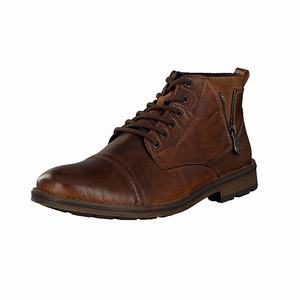 Rieker F5512-25 Schnürstiefel Herren Braun | 451820-AQM