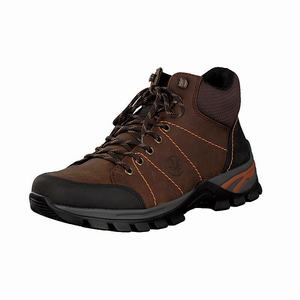 Rieker F6819-00 Schnürstiefel Herren Braun | 904561-IME