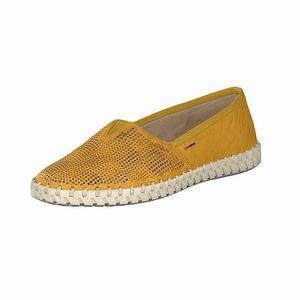 Rieker L1376-68 Slip On Damen Gelb | 720149-HGM