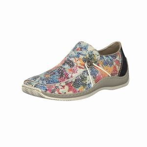 Rieker L1766-90 Slip On Damen Mehrfarbig | 378562-IRV