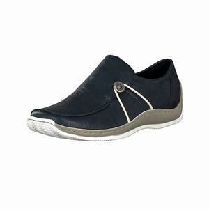 Rieker L1781-17 Slip On Damen Blau | 498107-EAV