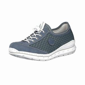 Rieker L22M6-14 Turnschuhe Damen Blau | 695721-SNO