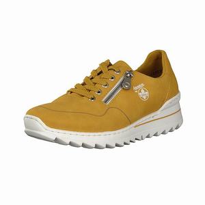 Rieker M6901-68 Turnschuhe Damen Gelb | 628415-GFP