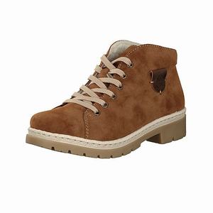 Rieker M9430-24 Schnürstiefel Damen Braun | 179264-KOC