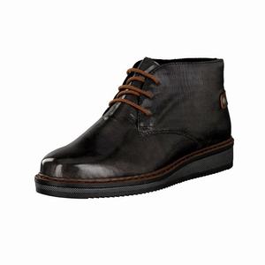 Rieker N0330-45 Schnürstiefel Damen Grau | 769354-XJT