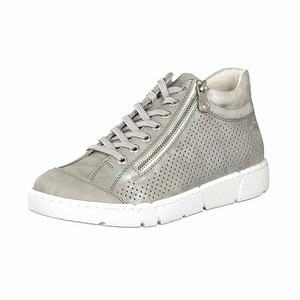 Rieker N1745-40 Turnschuhe Damen Grau | 652479-YTL