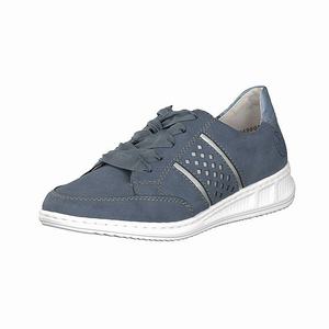 Rieker N3124-14 Turnschuhe Damen Blau | 897316-ZRT