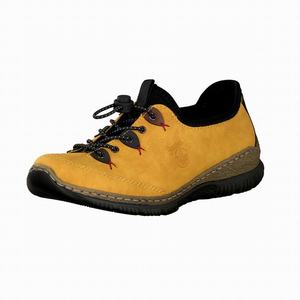 Rieker N3271-68 Turnschuhe Damen Gelb | 034756-NWH