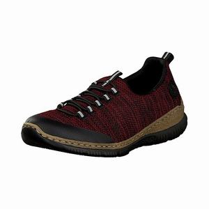 Rieker N32M5-00 Turnschuhe Damen Rot | 653478-BMS