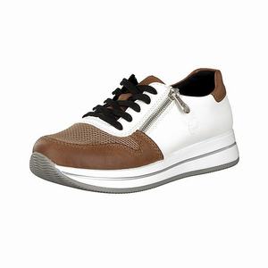 Rieker N4520-64 Turnschuhe Damen Beige | 310579-TAZ