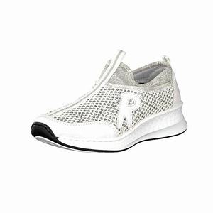 Rieker N5654-81 Slip On Damen Weiß | 152780-VJP