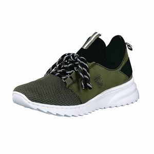 Rieker N6079-54 Turnschuhe Damen Grün | 015437-DZK