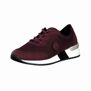 Rieker N7630-36 Turnschuhe Damen Rot | 270319-FPW