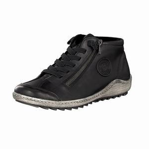 Rieker R1498-01 Boots Damen Schwarz | 481367-DAT