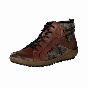 Rieker R1499-25 Schnürstiefel Damen Braun | 951248-VYN