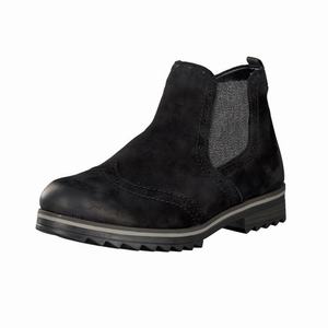 Rieker R2286-02 Chelsea Boots Damen Schwarz | 652073-UXM