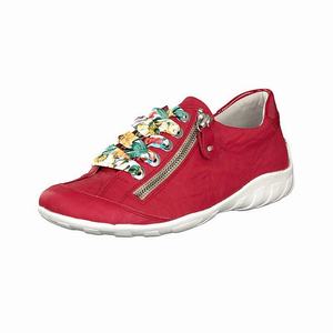 Rieker R3435-33 Turnschuhe Damen Rot | 149278-EJH