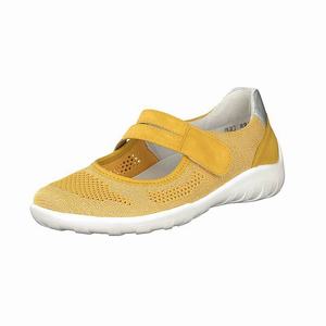 Rieker R3506-68 Slip On Damen Gelb | 457630-NWF