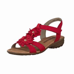 Rieker R3659-33 Sandalen Damen Rot | 879562-AGE