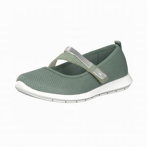 Rieker R7104-52 Slip On Damen Grün | 683095-LHN