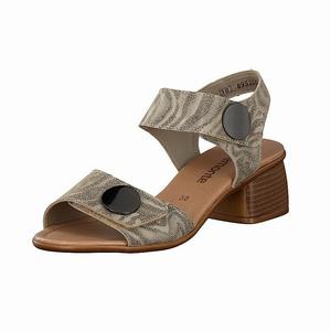 Rieker R8760-42 Sandalen Absatz Damen Grau | 549813-RAI