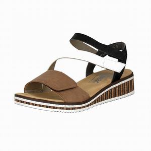 Rieker V3670-64 Sandalen Damen Beige | 431608-GNI