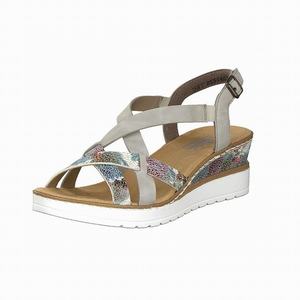 Rieker V3809-90 Wedges Damen Mehrfarbig | 352907-UGN