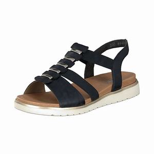 Rieker V5051-14 Sandalen Damen Blau | 412596-BAX