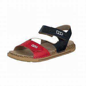 Rieker V5470-33 Sandalen Damen Rot | 561749-PDL