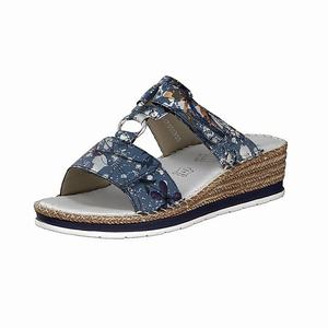 Rieker V6095-91 Mules Damen Mehrfarbig | 670943-RXV