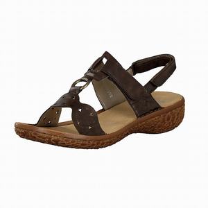 Rieker V69T7-25 Sandalen Damen Braun | 658274-FYG