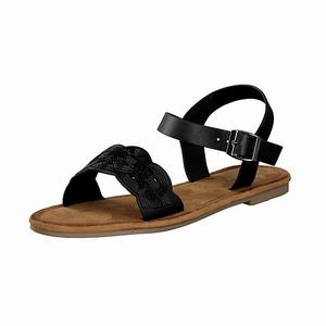 Rieker V7556-00 Sandalen Damen Schwarz | 692138-QEX