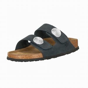 Rieker V9379-14 Mules Damen Blau | 470956-IQT