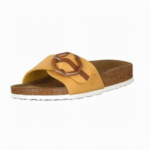 Rieker V9394-68 Mules Damen Gelb | 719245-LYT