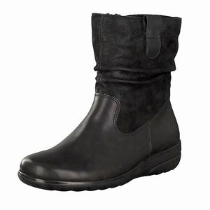 Rieker X0681-00 Boots Damen Schwarz | 164328-LUT