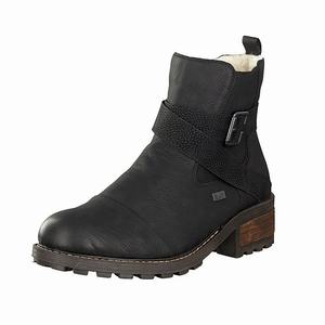 Rieker Y0470-00 Boots Damen Schwarz | 130629-SYK