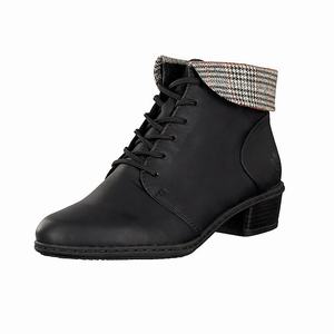 Rieker Y0711-00 Ankle Boots Damen Schwarz | 308157-BVS