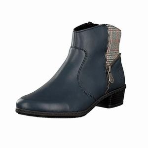 Rieker Y0770-14 Ankle Boots Damen Blau | 465832-ZBT