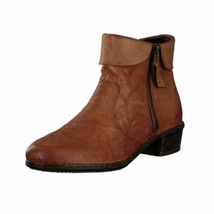 Rieker Y07A8-22 Ankle Boots Damen Braun | 817935-FBW