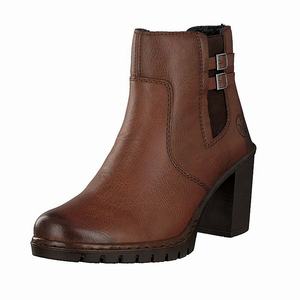 Rieker Y2569-24 Ankle Boots Damen Braun | 580126-YJB